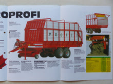 Lade das Bild in den Galerie-Viewer, Pöttinger Europrofi L D Silierwagen - Prospekt Brochure 02.1992
