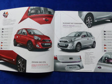 Lade das Bild in den Galerie-Viewer, Nissan Micra Zubehör MJ 2014 - Prospekt Brochure 08.2013
