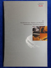 Lade das Bild in den Galerie-Viewer, Audi A3 Typ 8L - Daten Farben Ausstattungen MJ 1997 - Prospekt Brochure 06.1996
