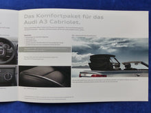 Lade das Bild in den Galerie-Viewer, Audi A3 Sportback Cabrio - Komfortpakete MJ 2011 - Prospekt Brochure 07.2010
