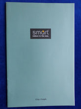 Lade das Bild in den Galerie-Viewer, Smart fortwo City-Coupe pure pulse MJ 1999 - Prospekt Brochure 06.1998
