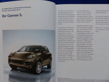 Lade das Bild in den Galerie-Viewer, Porsche Cayenne S Diesel Turbo MJ 2012 - Hardcover Prospekt + Preisliste 06.2011
