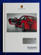 Lade das Bild in den Galerie-Viewer, Porsche Exclusive 911 Cayenne Boxster Cayman MJ 2006 - Hardcover Prospekt 8.2005

