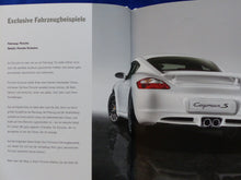 Lade das Bild in den Galerie-Viewer, Porsche Exclusive Cayman S MJ 2008 - Hardcover Prospekt Brochure 06.2007
