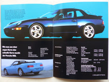 Lade das Bild in den Galerie-Viewer, Porsche 911 993 Carrera Cabrio 968 928 GTS MJ 1995 - Prospekt Brochure 07.1994

