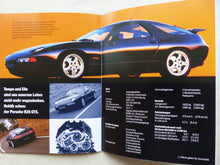Lade das Bild in den Galerie-Viewer, Porsche 911 993 Carrera Cabrio 968 928 GTS MJ 1995 - Prospekt Brochure 07.1994
