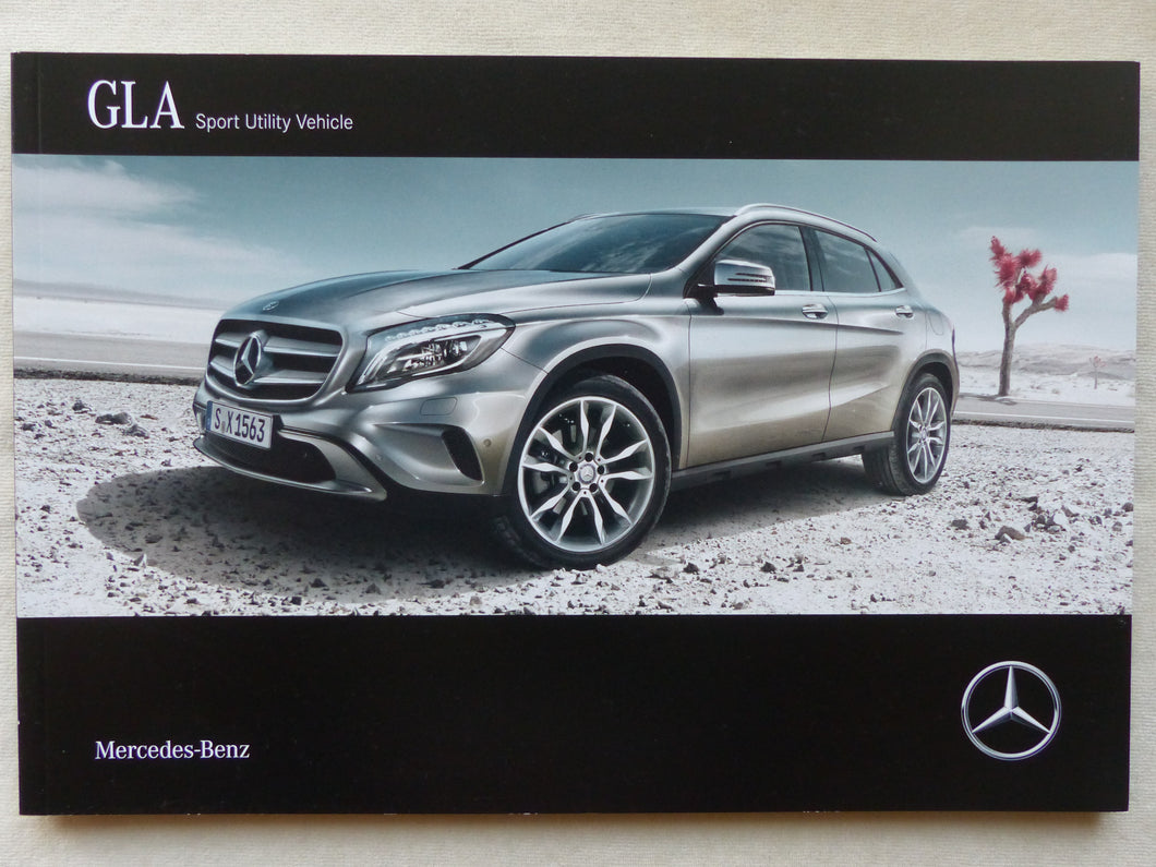 Mercedes-Benz GLA 45 AMG Typ X156 MJ 2017 - Prospekt Brochure 06.2016