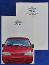 Lade das Bild in den Galerie-Viewer, Hyundai H100 Kastenwagen MJ 1997 - Prospekt Brochure + Preisliste 10.1996
