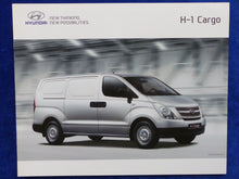 Lade das Bild in den Galerie-Viewer, Hyundai H-1 Cargo 2.5 CRDi - Prospekt Brochure 02.2013
