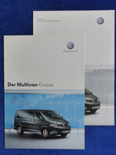 Lade das Bild in den Galerie-Viewer, VW Bus T5 Multivan Cruise Sondermodell MJ 2006 - Prospekt + Preisliste 01.2006
