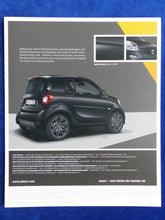 Lade das Bild in den Galerie-Viewer, Smart EQ fortwo selected colors - Limitierte Sonderlacke 2019 - Prospekt 09.2018
