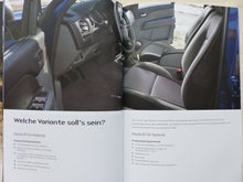 Lade das Bild in den Galerie-Viewer, Mazda BT-50 Pick-Up Toplands XL-Cab MJ 2009 - Prospekt Brochure 12.2008
