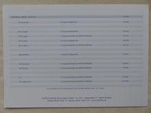 Lade das Bild in den Galerie-Viewer, Alpina BMW 2005 D3 B3 B5 B6 B7 Roadster - Prospekt Brochure + Preisliste 09.2005
