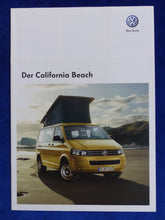 Lade das Bild in den Galerie-Viewer, VW Bus T5 California Beach MJ 2011 - Prospekt Brochure 06.2010 - car-brochure
