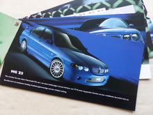 Lade das Bild in den Galerie-Viewer, MG Rover Sportlimousinen MG ZR ZS ZT - Prospekt Brochure 03.2001
