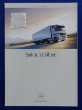 Lade das Bild in den Galerie-Viewer, Mercedes-Benz LKW Actros Pressestimmen MJ 2002 - Prospekt Brochure 06.2001
