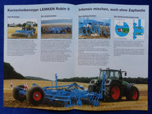 Lade das Bild in den Galerie-Viewer, Lemken Kurzscheibenegge Rubin 9 - Prospekt Brochure 09.2005
