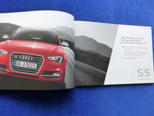 Lade das Bild in den Galerie-Viewer, Audi A5 S5 Sportback quattro - Prospekt Brochure 04.2015
