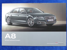 Lade das Bild in den Galerie-Viewer, Audi A8 exclusive concept MJ 2012 - Prospekt Brochure 09.2011
