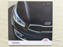 Lade das Bild in den Galerie-Viewer, Kia cee&#39;d GT Line 5-Türer &amp; Sportswagon MJ 2016 - Prospekt Brochure 06.2016
