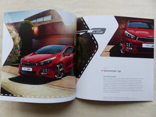 Lade das Bild in den Galerie-Viewer, Kia cee&#39;d GT Line 5-Türer &amp; Sportswagon MJ 2016 - Prospekt Brochure 06.2016
