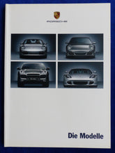 Lade das Bild in den Galerie-Viewer, Porsche Modelle 2005 - 911 Turbo GT3 Cayenne Boxster - Prospekt Brochure 08.2004
