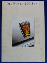 Lade das Bild in den Galerie-Viewer, Rover Serie 800 820 827 Sterling Vitesse - Prospekt Brochure 1988
