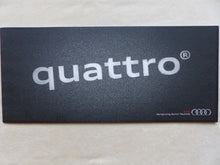 Lade das Bild in den Galerie-Viewer, Audi quattro Rallye Allradantrieb A1 A4 A6 Q3 Q5 Q7 R8 Prospekt Brochure 10.2014

