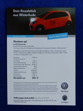 Lade das Bild in den Galerie-Viewer, VW Nineteen up! Sondermodell by B19 Winterhude Hamburg - Prospekt Brochure
