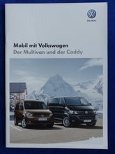 Lade das Bild in den Galerie-Viewer, VW Einstiegshilfen Fahrhilfen für Multivan &amp; Caddy - Prospekt Brochure 02.2012
