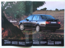 Lade das Bild in den Galerie-Viewer, VW Vento GT GTD VR6 - Prospekt Brochure + Ausstattungen Daten 01.1992 Großformat
