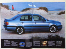 Lade das Bild in den Galerie-Viewer, VW Vento GT GTD VR6 - Prospekt Brochure + Ausstattungen Daten 01.1992 Großformat
