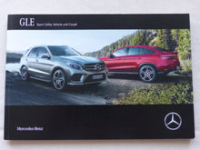 Lade das Bild in den Galerie-Viewer, Mercedes-Benz GLE SUV &amp; Coupe 63 S AMG MJ 2016 - Prospekt Brochure 12.2015 - car-brochure
