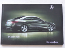 Lade das Bild in den Galerie-Viewer, Mercedes-Benz E-Class Coupe E 250 CDI E 500 MY 2010 - US-Prospekt Brochure 05.2009 USA
