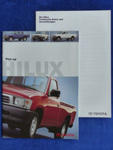 Lade das Bild in den Galerie-Viewer, Toyota Hilux Pick-up 4x4 Double Cab - Prospekt + Daten &amp; Ausstattungen 03.1998
