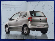 Lade das Bild in den Galerie-Viewer, VW Fox Fresh Sondermodell MJ 2008 - Prospekt Brochure 08.2007
