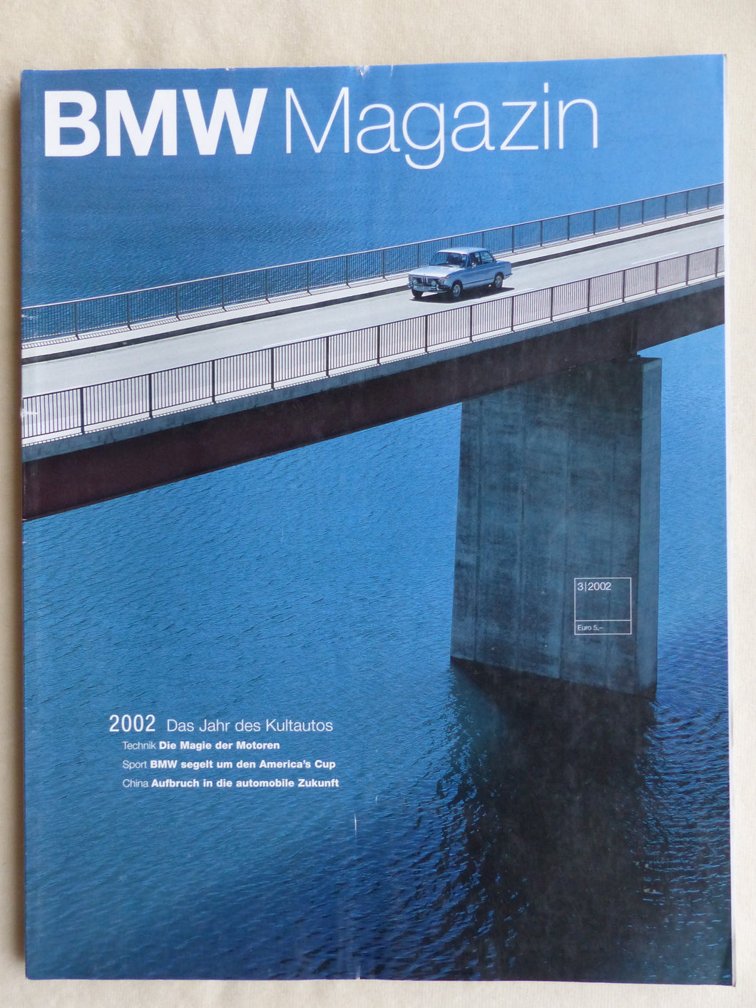 BMW Magazin 3/2002 - BMW 750i V12 730d Z4 Roadster 02er BMW-Williams F1