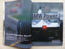 Lade das Bild in den Galerie-Viewer, BMW Magazin 2/2001 - BMW M3 Cabrio SMG Rennbote Oldtimer Motorrad C1 Williams F1
