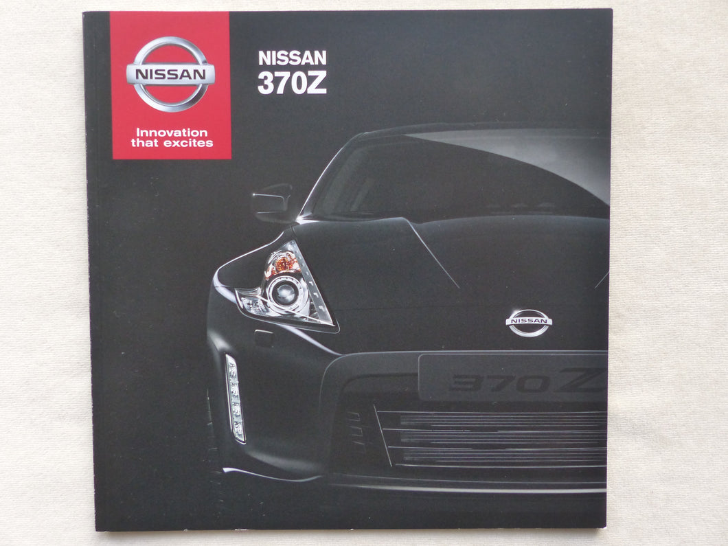 Nissan 370Z Coupe & Roadster - Prospekt Brochure 04.2013