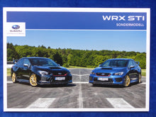 Lade das Bild in den Galerie-Viewer, Subaru WRX STI Sondermodell Final Edition - 1 of 122 - Prospekt Brochure 06.2018

