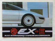 Lade das Bild in den Galerie-Viewer, MG EX-E Versuchsfahrzeug Austin Rover - Poster Prospekt Brochure 1985
