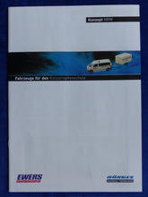 Lade das Bild in den Galerie-Viewer, Ewers Dönges NRW Katastrophenschutz Mercedes Sprinter - Prospekt Brochure 2003
