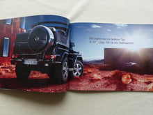 Lade das Bild in den Galerie-Viewer, Mercedes-Benz G-Klasse G 500 AMG G 65 MJ 2013 - Prospekt Brochure 04.2012
