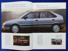 Lade das Bild in den Galerie-Viewer, Lancia Delta HF turbo Y10 Dedra Thema Station Wagon V6 - Prospekt Brochure 1994
