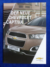 Lade das Bild in den Galerie-Viewer, Chevrolet Captiva - Prospekt Brochure 04.2013
