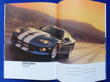 Lade das Bild in den Galerie-Viewer, Chrysler Programm 1998 - Voyager Neon Stratus Viper - Prospekt Brochure 08.1997
