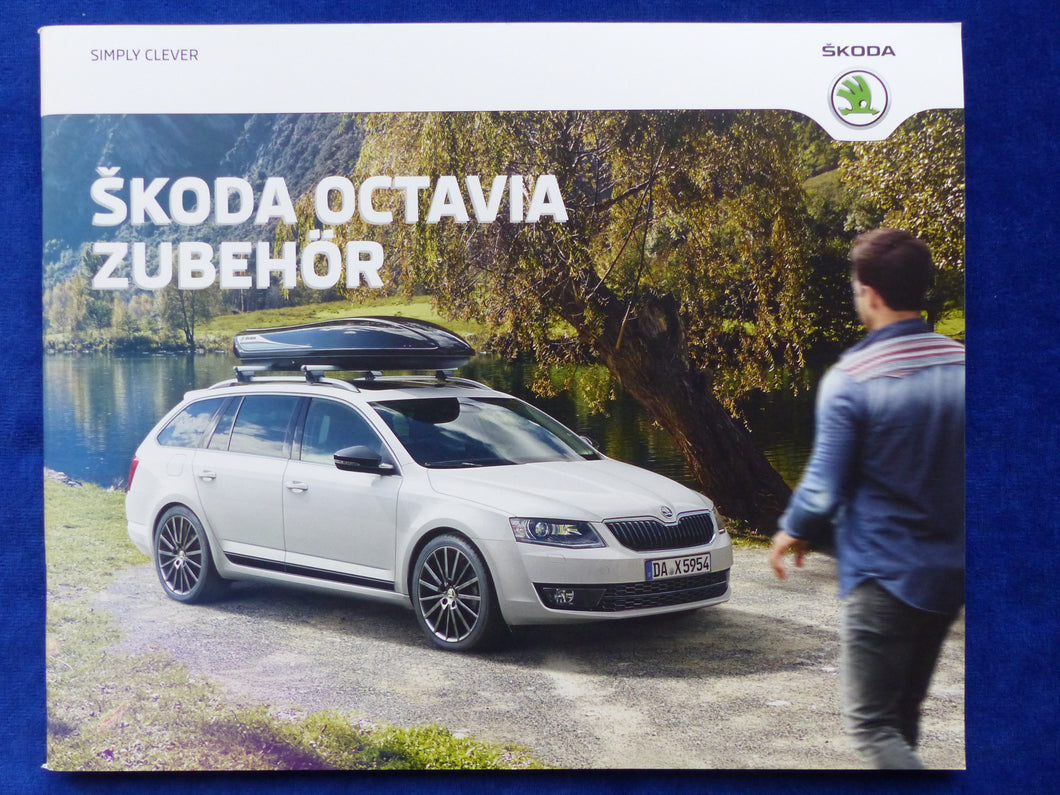 Skoda Octavia - Zubehör - Prospekt Brochure 04.2016
