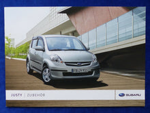 Lade das Bild in den Galerie-Viewer, Subaru Justy - Zubehör MJ 2009 - Prospekt Brochure 06.2008
