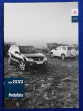 Lade das Bild in den Galerie-Viewer, Suzuki Grand Vitara 3-Türer 5-Türer - Preisliste MJ 2011 - Prospekt 05.2010
