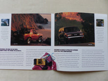 Lade das Bild in den Galerie-Viewer, Isuzu 1992 Stylus Impulse Spacecab Amigo - US-Prospekt Brochure 01.1992 USA
